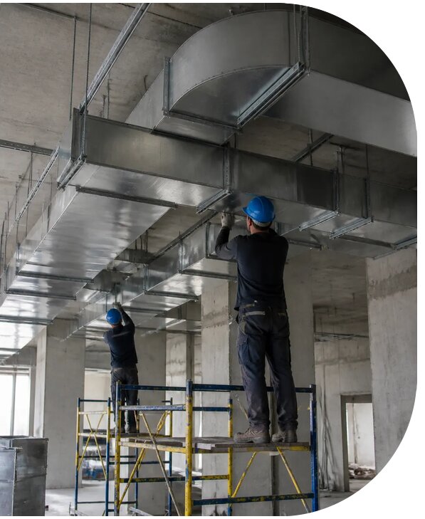 Монтаж воздуховодов для домов и промышленных объектов в Канаше